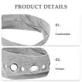 thumbnail image 3 of OUNONA 3Ud Accesorios Para Punk Con Detalles De Grommets Para Uso En Fiesta, 3 of 6