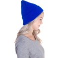 thumbnail image 6 of Solid Color Knitted Beanie Hat for Men Women - Unisex Cuffed Plain Skull Knit Hat Cap, 6 of 6