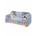 thumbnail image 2 of Blue Easter Couch Cover, Spring Cartoon Bunny Colorful Eggs Wood Grain Sofa Cover Blanket for 3 Cushion Couch, Sectional Sofa Slipcover Furniture Protector for Living Room Bedroom 71''x134'', 2 of 9