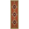 thumbnail image 5 of SAFAVIEH Classic Vintage Seanna Geometric Bordered Cotton Area Rug, Orange/Gold, 8' x 10', 5 of 9