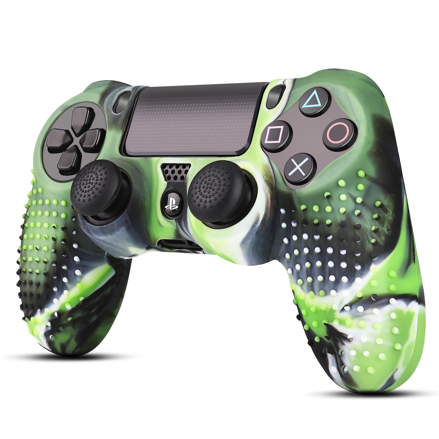 Ps4 Slim Pro Controller Skin Grip Cover Case Set Protective Soft Silicone Gel Rubber Shell Studded Anti Slip Thumb Stick Caps For Sony Playstation 4 Controller Gaming Gamepad Mystic Ps4 Slim Pro Controller Skin Grip Cover Case Set Protective Soft Silicone Gel Rubber Shell Studded Anti Slip Thumb Stick Caps For Sony Playstation 4 Controller Gaming Gamepad Mystic
