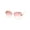 Rose Gold Pink, variant on Womens Luxury Metal Rim Geometric Chic Fashion Sunglasses Silver Mirror