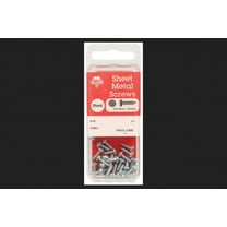 Hillman 8 in. x 1/2 in. L Phillips Pan Head Zinc-Plated Steel Sheet Metal Screws 20 1 pk