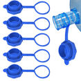 thumbnail image 2 of 3 & 5 Gallon Water Jug Cap, Upgrade Reusable Replacement Caps, Non Spill Lids for 55mm Water Bottle,5PCS, 2 of 7
