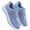 Grey, variant on AUDeals Unisex Platform Mesh Walking Shoes Slip On Lightweight Breathable Casual Sneakers Gym Travel Work Shoes