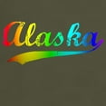 thumbnail image 3 of CafePress - Alaska Rainbow Vintage Dark T Shirt - Men's Classic Graphic Cotton T-Shirt, 3 of 4