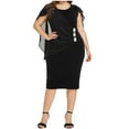 thumbnail image 2 of LSLJS Robe d'Été Sans Manches Décontractée à Col Halter pour Femmes, Robe Grande Taille Cadeaux pour Femmes, 2 of 8