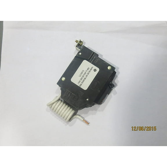 THHQB1115GFT GENERAL ELECTRIC Breakers Thhqb 1P 120V 15A Gfci Self-Test