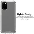thumbnail image 5 of CoverON Samsung Galaxy S20 Plus Case Clear Slim Fit Hard Protective Phone Cover with TPU Bumpers - Pure View Series, 5 of 8