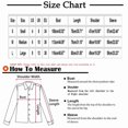 thumbnail image 5 of Blmnix Pink Fall Jacket Thermal Peacoat Outerwear Hoodie Womens Fall Blouses Mid-Length Long Sleeve Tops, 5 of 5