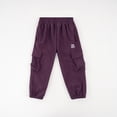 thumbnail image 7 of akafmk Boys Cargo Jogger Sweatpants Fleece Lined Sweatpants Corduroy Thick Warm Multi Pockets Elastic Waist Casual Sweatpants Boys Winter Clothes 3-15 Years, 7 of 7