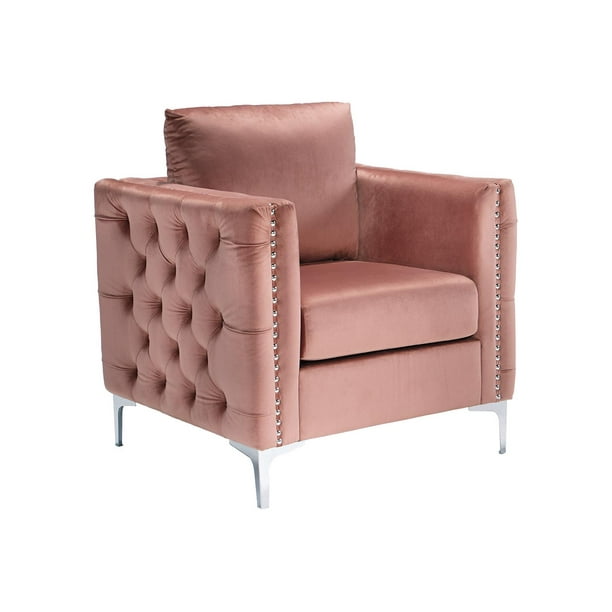 Signature Design by Ashley Lizmont Blush Pink Accent Chair Walmart
