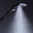 thumbnail image 5 of High Pressure Handheld Shower Head,with Powerful Shower Spray Against Low Pressure Water Supply Pipeline, Multi-Functions, Easy to Install,Chrome, 5 of 7