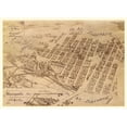 thumbnail image 2 of Smith 24x19 White Modern Wood Framed Museum Art Print Titled - Minneapolis Minnesota - Smith 1891, 2 of 4