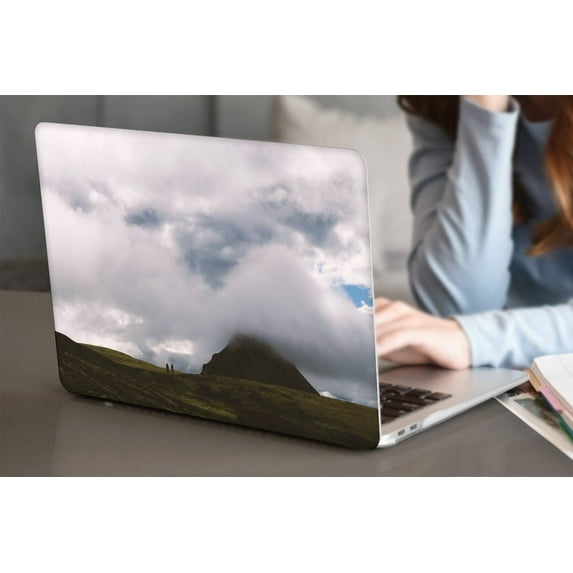 KSK KAISHEK Hard Protective Shell Case Cover Only for Newest MacBook Pro 15 inchs 2016-2019 A1990&A1707 + Black Keyboard Cover, Sky Series 0750