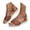 Brown, variant on Dakaela Espadrille Wedge Sandals for Women Strappy Slingback Platform Slip on Shoes Comfortable Open Toe Summer Beach Walking Sandal Black Size 6.5
