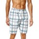 thumbnail image 1 of Shorts de baño a cuadros para hombre de Newport Blue, blanco, 2XLT, 1 of 1