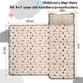 thumbnail image 5 of Beige Christmas Decoration Pattern Toddler Nap Mats for Kids Preschool,51"x22" Sleeping Mat Bag or Kids,Toddler Sleeping Bag,Toddler Nap Mat or Daycare, 5 of 6