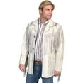 thumbnail image 1 of Scully Men's Fringed Suede Leather Coat Tall - 758-67, 1 of 2