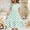 Green, variant on FamilyThread Girls Summer Polka Dot Dresses with Ruffle Short Sleeve Casual A-Line Swing Twirly School Sundress For 5-14Y