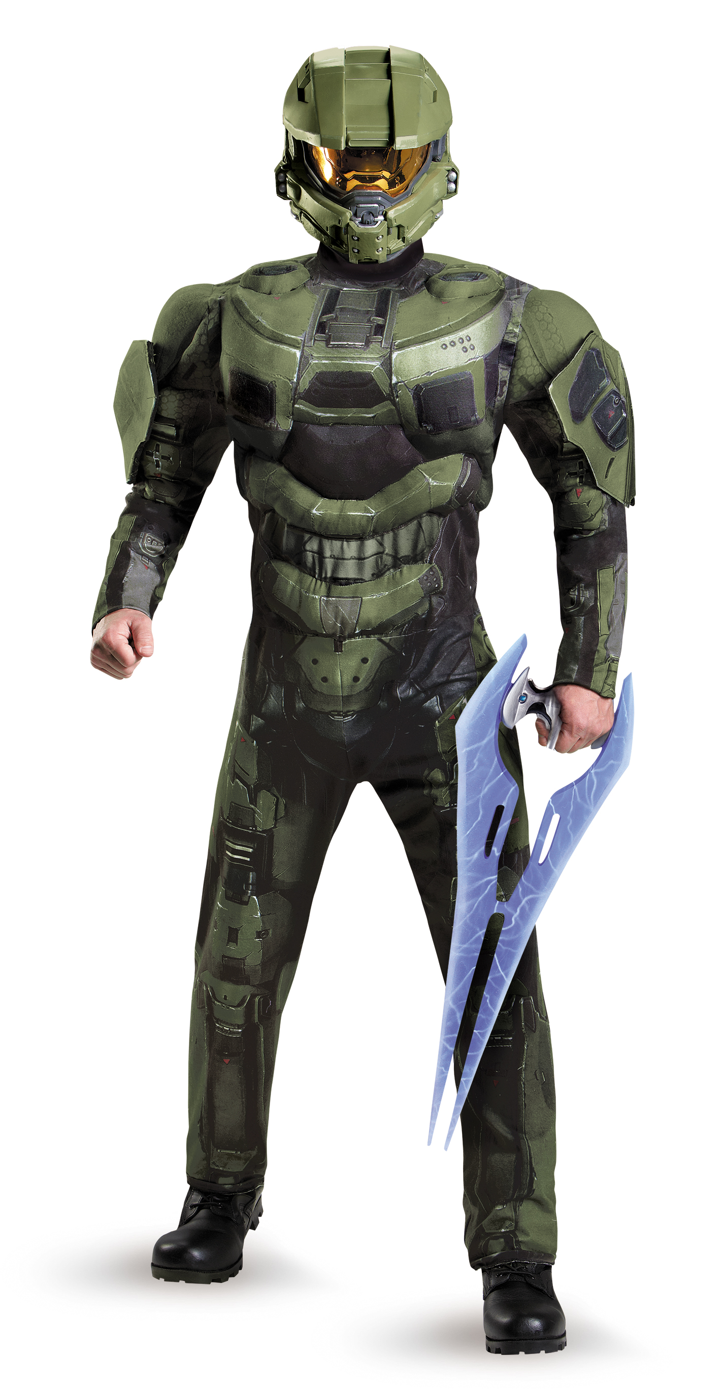6pcs Disguise Halo Energy Sword Boys Halloween Costume Accessory
