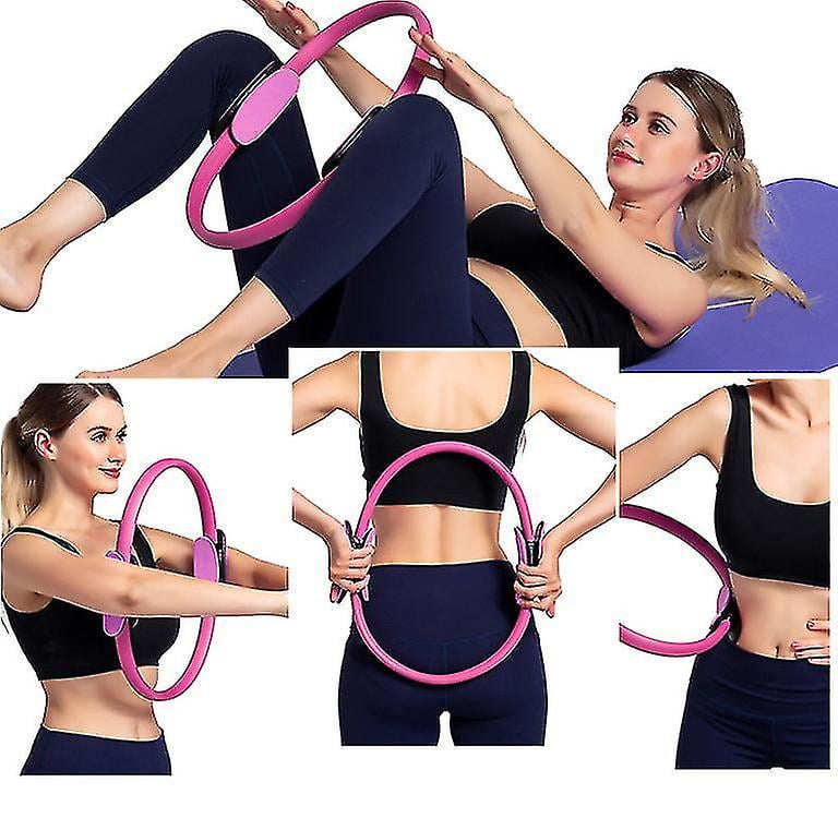 Anello Pilates Magic Circle | Cerchio Fitness Con Manici Imbottiti Per Allenamento Casa E Palestra - Foto 9