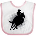 thumbnail image 3 of Inktastic Rodeo Rider Team Roping Boys Baby Bib, 3 of 4