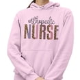 thumbnail image 2 of Orthopedic Nurse Leopard Print Hoodie Sweatshirt Unisex Large Pink, 2 of 5
