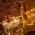 thumbnail image 3 of Set of 2 x 33ft 100 LED Christmas String Lights for Outdoor and Indoor Use, Super Bright Christmas Tree Lights with 8 Modes, Waterproof White Christmas Lights for Weddings, 3 of 5