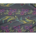 thumbnail image 4 of oneOone Polyester Lycra Fabric Leaves & Floral Artistic Print Fabric By Yard 56 Inch Wide, 4 of 4