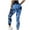 Blue, variant on Ussuma Tax Free Weekend Workout Clothes for Women Taper High Waist Tie Dye Seamless Stretchable Butt Lifting Quick Dry Pants Yoga Simple Pants Relaxed Fit Womens Joggers Blue L