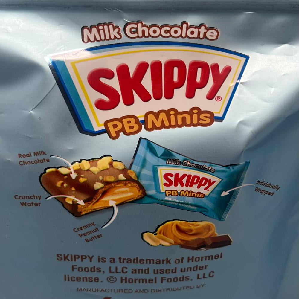 Skippy PB Minis Milk Chocolate & Peanut Butter Snacks, 18.2 oz, 2-Pack