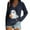 A01-Navy Plus Size Top, variant on yoeyez Halloween Womens Tops V Neck Long Sleeve Shirts Cute Funny Graphic Tunic Top Causal Fashion Raglan Sleeves Tee Shirts Navy,S