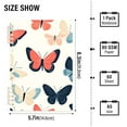 thumbnail image 2 of FORMRS 1-Subject Spiral Notebook 8" x 5" College Ruled 60 Refillable Sheet A5 Hard Cover, 2 Pack, Beige Butterflies, 2 of 7