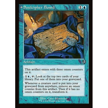 MtG Innistrad Remastered Uncommon Soulcipher Board // Cipherbound Spirit (Classic Frame) #459