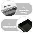 thumbnail image 3 of HONMEET Black Acrylic Cake Stand with Removable Lid for Kitchen Dessert Presentation, 3 of 7