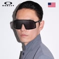 thumbnail image 6 of Oakley OO9406 Sutro Shield Shaped Non-Polarized Sunglasses for Men - Includes Official Eyewear Kit - Dark Galaxy Frame with Dark Galaxy Lens, 6 of 6