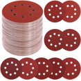 thumbnail image 1 of Discos de lija YNZDRWA, 70 piezas, 5" con sistema de velcro y variedad de granos, 1 of 7