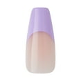 thumbnail image 3 of KISS Voguish Fantasy, Press On Nails, Sunkissed, Purple, Long Coffin, 28 Count, 3 of 8