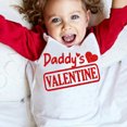thumbnail image 2 of Otqutp Children Tops Kids Baby Valentine's Day Long Sleeve T Shirt Girls Boys Letter Heart Print Blouse Valentine Oversized Crewneck Tees(Red-e,12-18 Months), 2 of 5