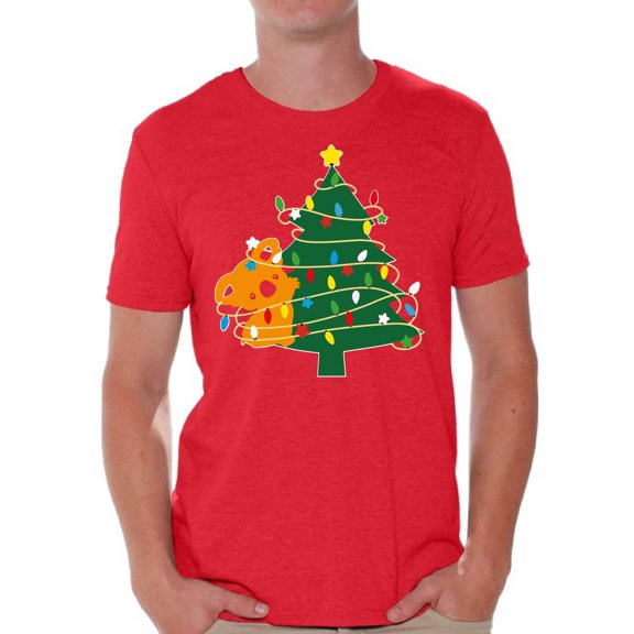 Awkward Styles Xmas Shirts for Men Christmas Koala T-Shirt
