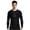 Black#2, variant on Tnhcen Men's Thermal Pajamas Breathable Sleepwear Moisture Wicking Quick Dry Compression Fit 2 - Piece Set, Stretchy Nylon Spandex Warm Loungewear Base Layer Suit