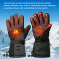 thumbnail image 3 of Guantes Irfora Guantes calefactables con batería eléctrica para hombres y mujeres, guantes de invierno impermeables con pantalla táctil, guantes térmicos calefactores, calentador de manos portátil c Irfora Guantes, 3 of 7