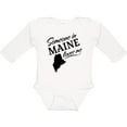 thumbnail image 3 of Inktastic Someone in Maine Loves Me Boys or Girls Long Sleeve Baby Bodysuit, 3 of 5