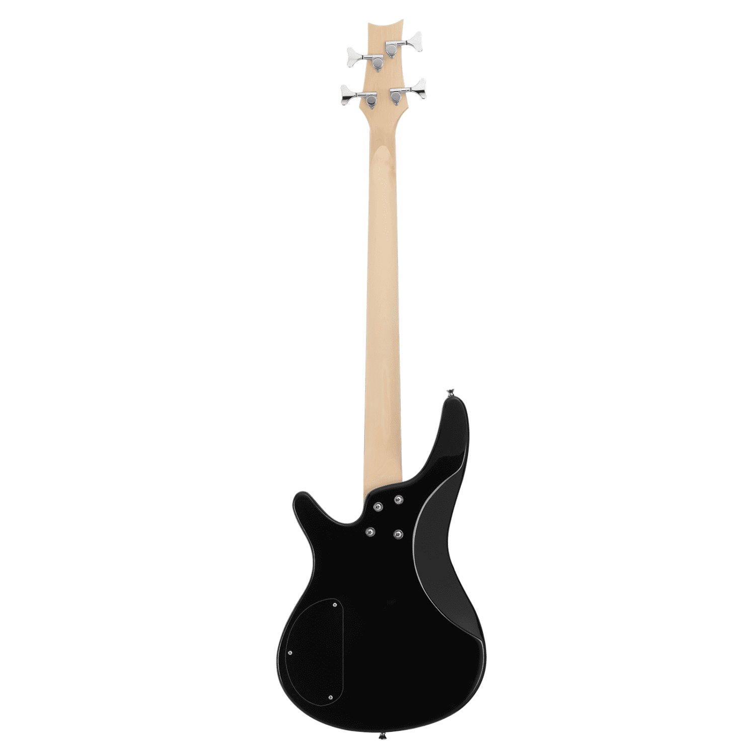 Hassch Electric Bass Guitar with Bag for Beginners, 4 String Bass with Strap and Other Accessories, Burlywood