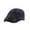 E, variant on Men's Knit Flat Cap Padded Warm Beret Caps Casual Outdoor Visor Forward Hat E One Size