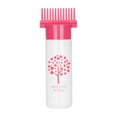 thumbnail image 1 of HILABEE Hair Dye Bottle Applicator Brush Hair Coloring Dyeing Dispensing Container Empty Rose, 1 of 9