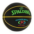 thumbnail image 3 of Spalding 27.5" Rookie Gear Youth Indoor/Outdoor Basketball - Black, 3 of 7
