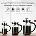 thumbnail image 2 of tamizeot Camping Frenchs Press For Outdoor Coffee Enthusiasts Which Is Smouldering 350ml, 2 of 4
