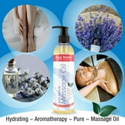 Real Relief Arnica Oil with Chamomile & Lavender Essential Oil, Soothes Sore Muscles, Joints & Body, Relaxing Massage Therapy Oil for Personal or Professional use, 8 fl. Oz
